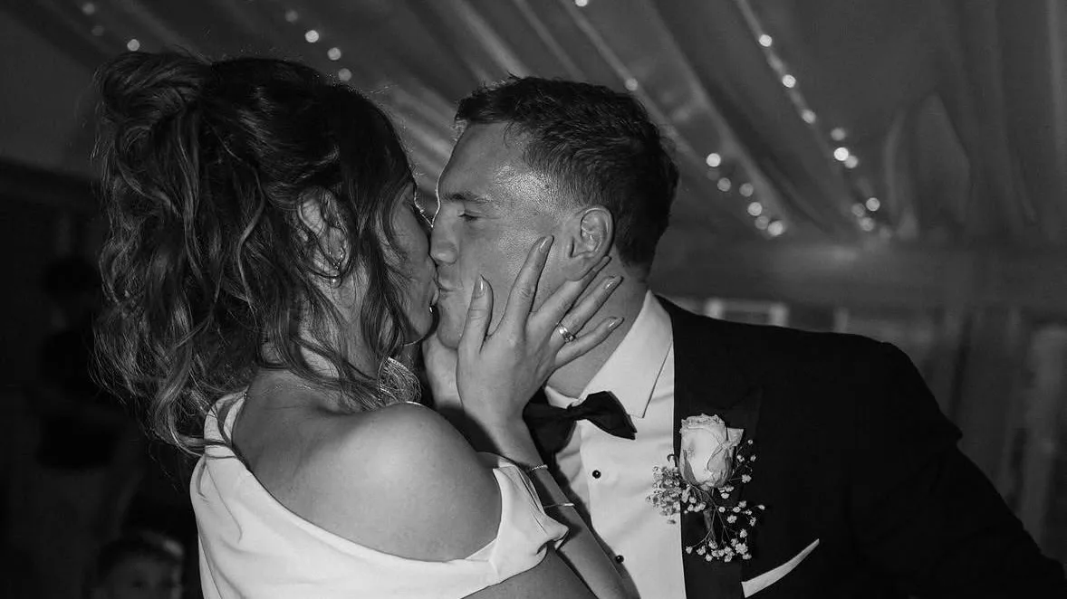 Jack and Amber's first dance at Capesthorne Hall
