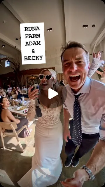 Runa Farm, Barnard Castle - a wedding on Howard Wing's Instagram
